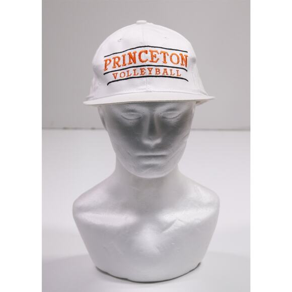 Princeton Volleyball Vintage White Hat Cap Adjustable Snapback University - Picture 2 of 7